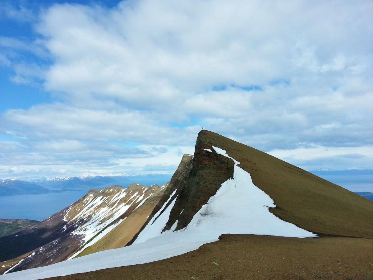 La cima de Monte Tarn