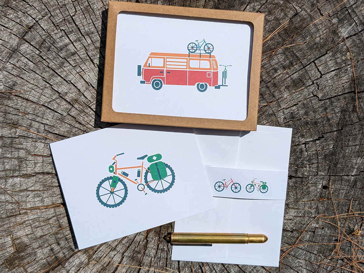 Bicicleta Assorted Greeting Card Set