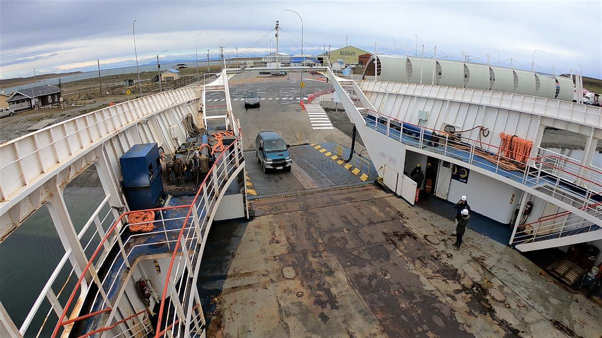 Crossing to Punta Arenas