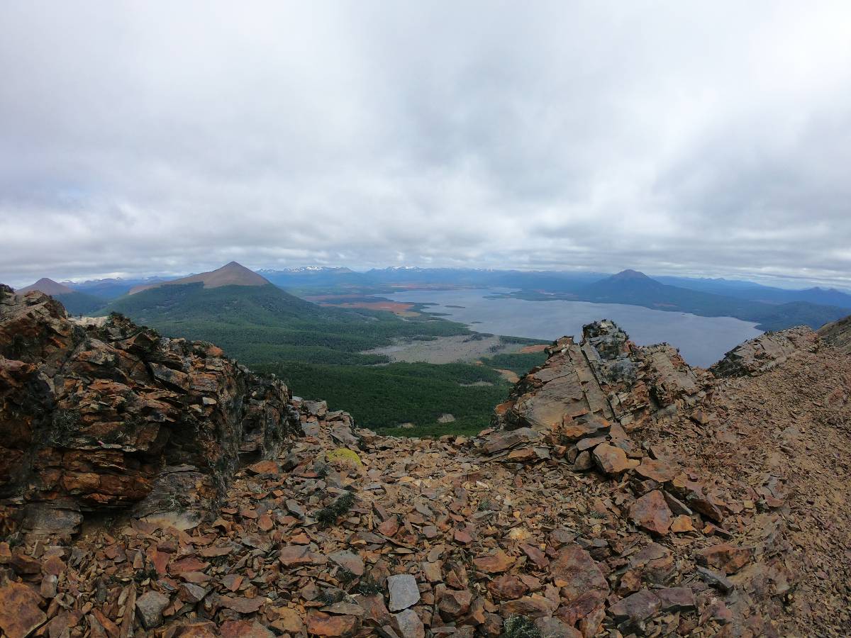 La cima Cerro Cuchilla