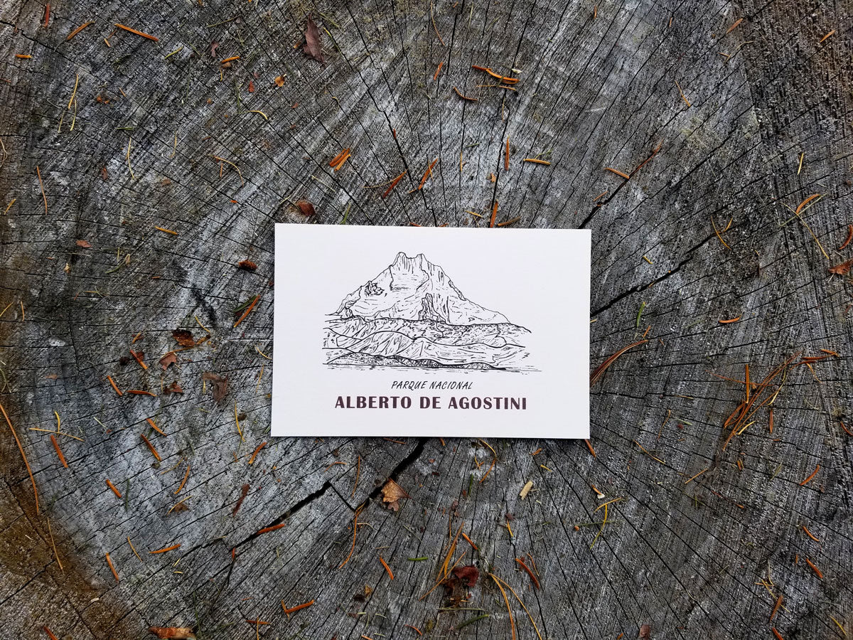 National Parks of Patagonia Austral Set of 7 Postcards